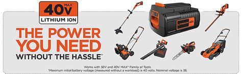 Blackdecker 40v Leaf Blowerleaf Vacuum Kit Cordless Lswv36 Amazonca Home