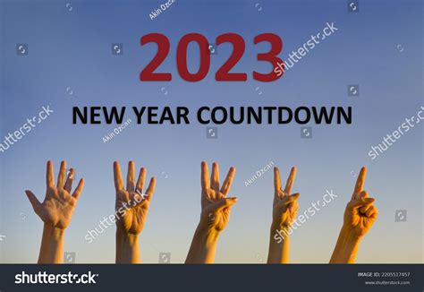 Happy New Year 2023 Countdown Transition Stock Photo 2205517457 ...