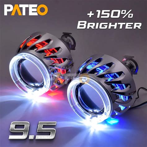 2 5 Polegada Bi Xenon Projetor Farol Carro Proyector H1 H4 H7 Hid Bi