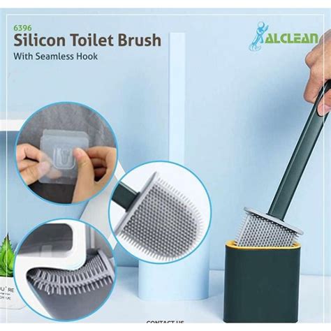 Toilet Brush With Stand Creative Deep Cleaning Brush Attari Gadgets