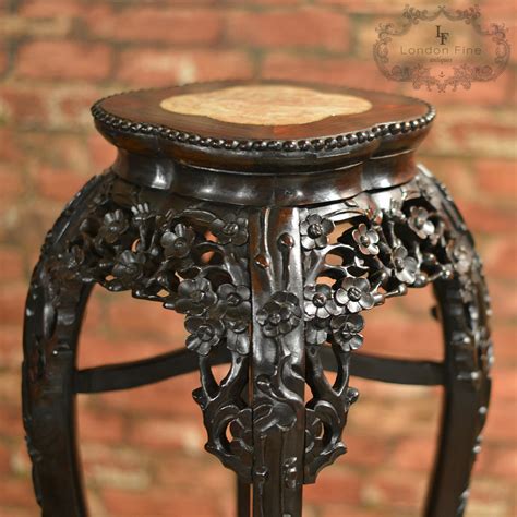 Antique Chinese Rosewood Plant Stand – London Fine Antiques