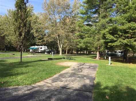 Harrison Lake State Park Campground Fayette Ohio Oh