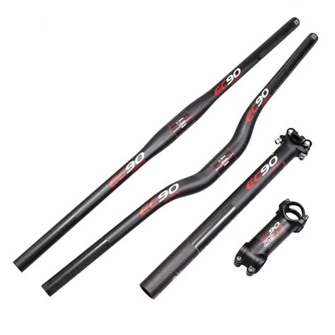 Mountain Bike Handlebar Carbon Fiber Handlebars Ec90 Handlebar And Stem