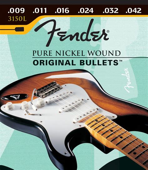 Fender Original Bullets Guitar Strings Zzounds