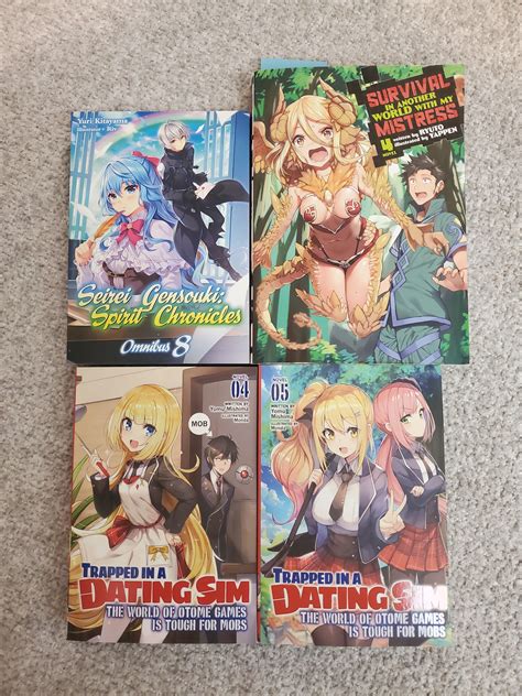 Long awaited shipment arrived : r/LightNovels