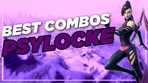 Best Chapter 2 Combos Psylocke Fortnite Skin Review Youtube