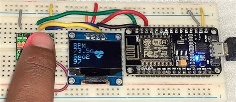 Max30100 Pulse Oximeter With Esp8266 On Blynk Iot App