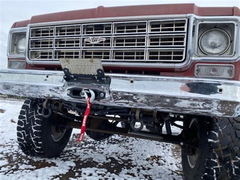 Warn Classic Winch Bumper Ford