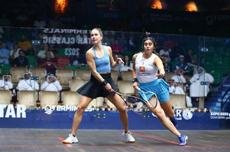 Quarter Final Nele Gilis V Nour El Sherbini Squashtv