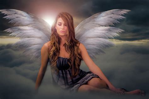 Angel Digital Art By Shannon Combs Fine Art America