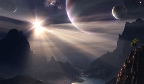 Sci Fi Landscape Art