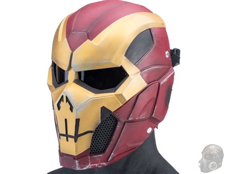 R Custom Fiberglass Iron Punisher Full Face Mask Color