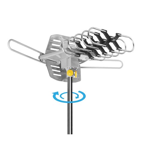 150 Mile Range Motorized Outdoor TV Antenna Core Innovations