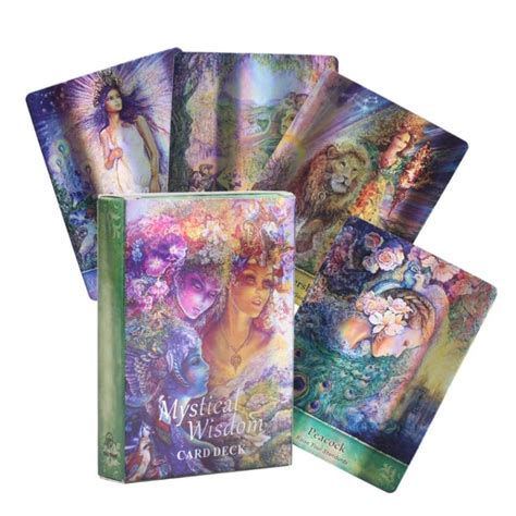 Mystical Wisdom Oracle Deck Hologr Fico Or Culo Sabedoria M Stica