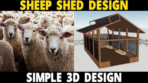 Sheep Shed Design Simple Sheep Barn Design Sheep Farm Design And