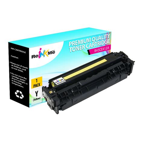 Compatible Ce412a 305a Yellow Toner Cartridge For Hp Color Lj 300 400 652931516633 Ebay