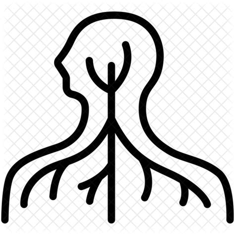 Nervous System Icon Download In Line Style