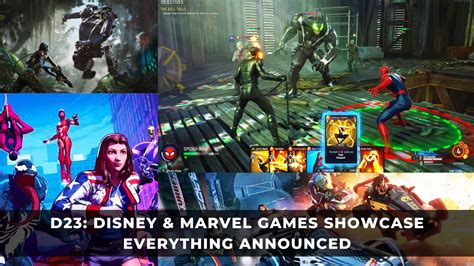 D Disney Marvel Games Showcase Everything Announced Keengamer