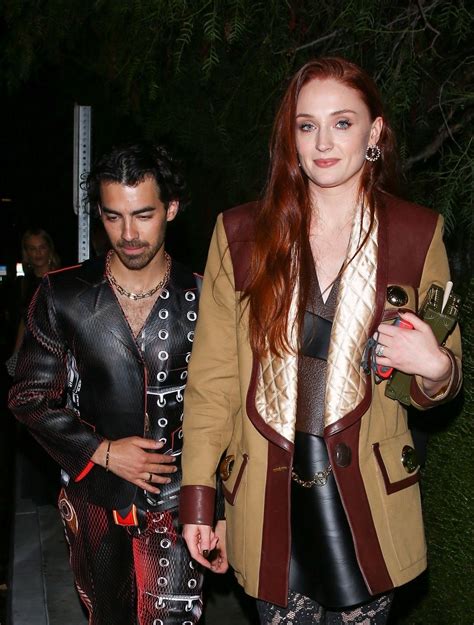 Sophie Turner And Joe Jonas Arrives At 2nd Annual Academy Museum Gala