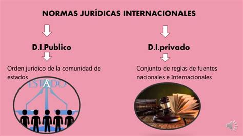 Diferencia De Derecho Internacional Publico Y Privado PPT