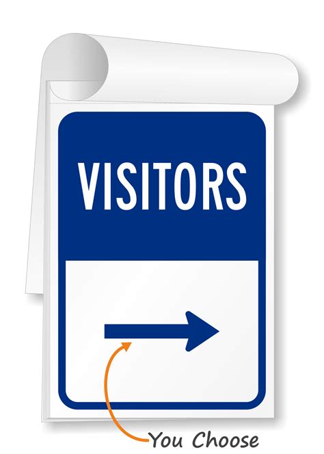 Visitor Signs Visitor Entrance Signs Mysecuritysign