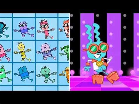 Wow Wow Wubbzy Wubbzy Wiggle Dance Dance Party Mashup Youtube