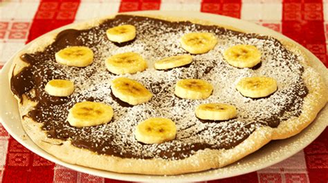 Delicious Nutella Banana Pizza Recipe Vincenzos Plate Hardcore