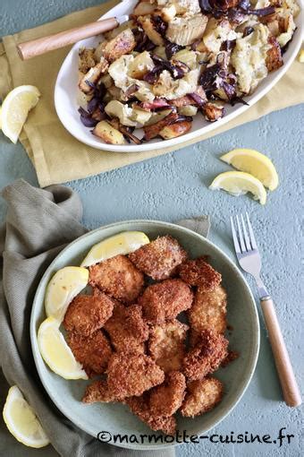 Pommes De Terre Rhubarbe Et Feta R Ties Et Nuggets De Porc Recette