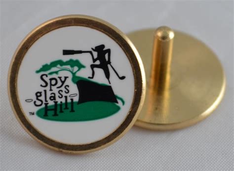 Spyglass Hill Logo Golf Ball Marker Wstem