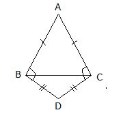 In The Given Figure Abc And Dbc Are Two Isosceles Triangles On The