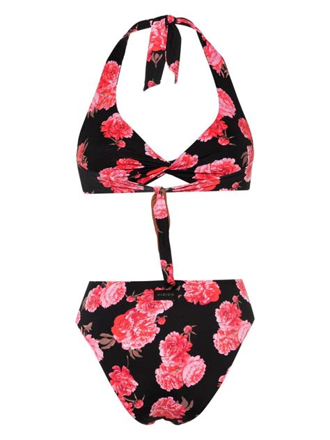 Fisico Bikini Reversible Con Estampado Floral Farfetch