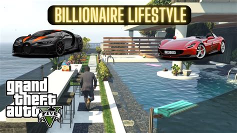 Gta 5 Billionaire Lifestyle 100 Million Mansion With A 50 Million