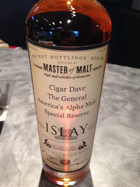 Master of Malt Single Malt - Cigar Dave