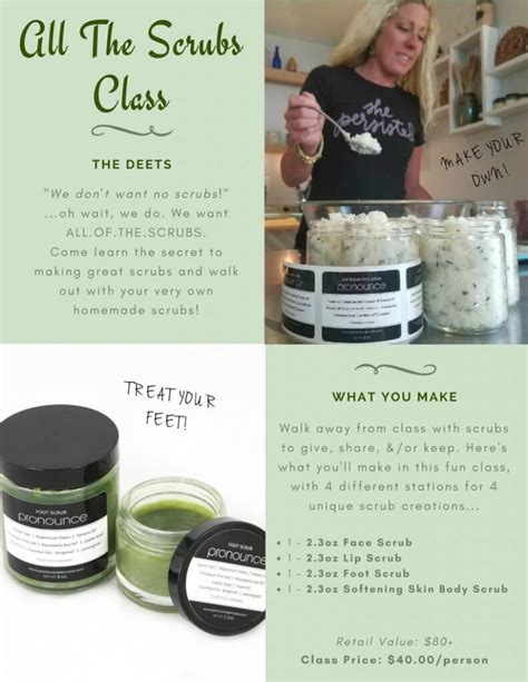 Diy Skincare Classes Are Here Pronounce Skincare And Herbal Boutique