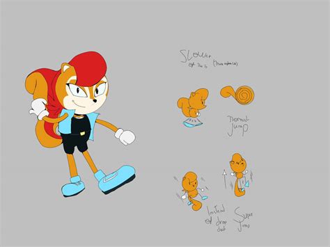 Sally fan concept design for Sonic Superstars by rockbrine on DeviantArt