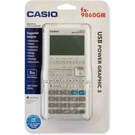 Casio FX-9860GIII (C81) Graphic Calculator – Star Light Kuwait