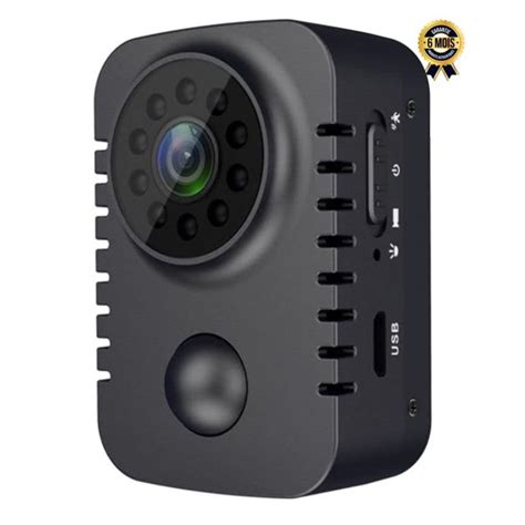 Mini Cam Ra Dvr Hd Activ E Par Le Mouvement De Poche De S Curit