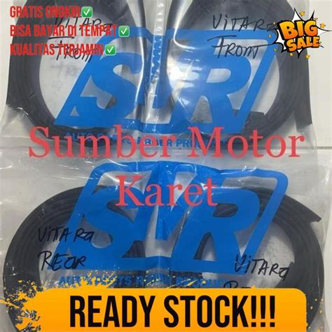 jual karet run channel pintu vitara sidekick escudo shopee indonesia