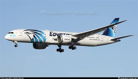 SU GEW EgyptAir Boeing 787 9 Dreamliner Photo By Sybille Petersen ID