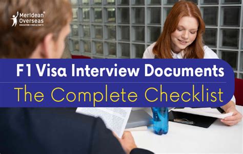 Student F1 Visa Required Documents For USA Visa Interview