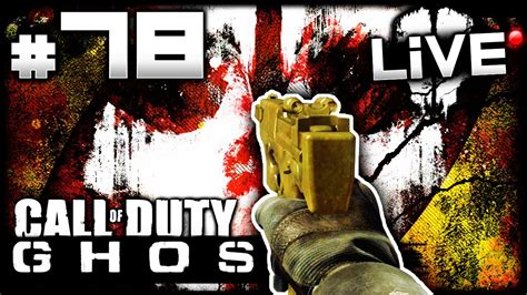 Cod Ghosts Gold Pdw Gameplay Live W Elite Call Of Duty Ghost