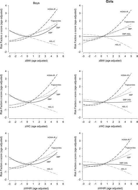 Association Between Body Mass Index Waist Circumference And