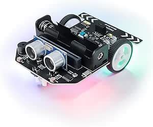 Freenove Micro Rover Kit For Bbc Micro Bit Obstacle Avoidance Light