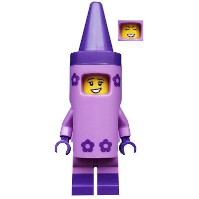 Minifigure: Crayon Girl, The LEGO Movie 2 (Minifigure Only), tlm152 ...