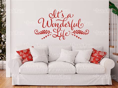 Its A Wonderful Life Svg Etsy