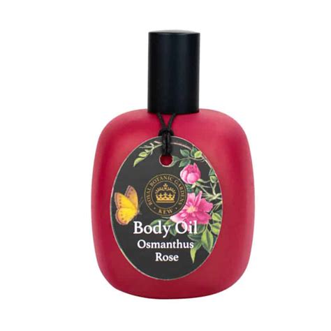 Kew Gardens Osmanthus Rose Body Oil Made In England