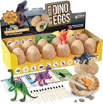 Kit Dig A Dozen Dino Eggs Huevos De Dinosaurio Kit De Excavaci N