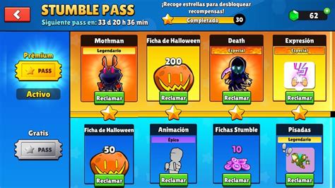 COMPRO EL STUMBLE PASS A NIVEL MAXIMO Y CONSIGO LAS SKINS DE HALLOWEEN