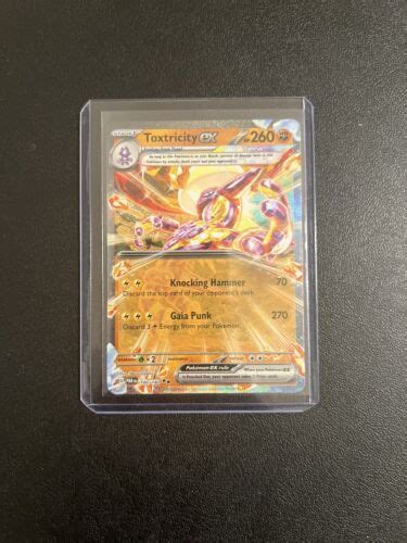 Toxtricity Ex 100 182 Double Rare Paradox Rift Near Mint Pokemon TCG