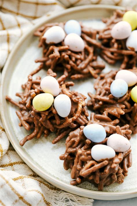 No Bake Birds Nest Cookies Recipe The Recipe Critic